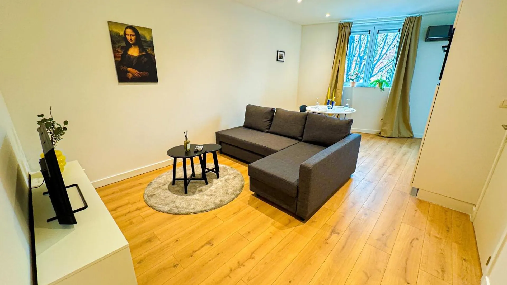 Lovely 1Br & 1Lr Apt For 4P, Only 15 Min Walk To City Center Ghent Belgium