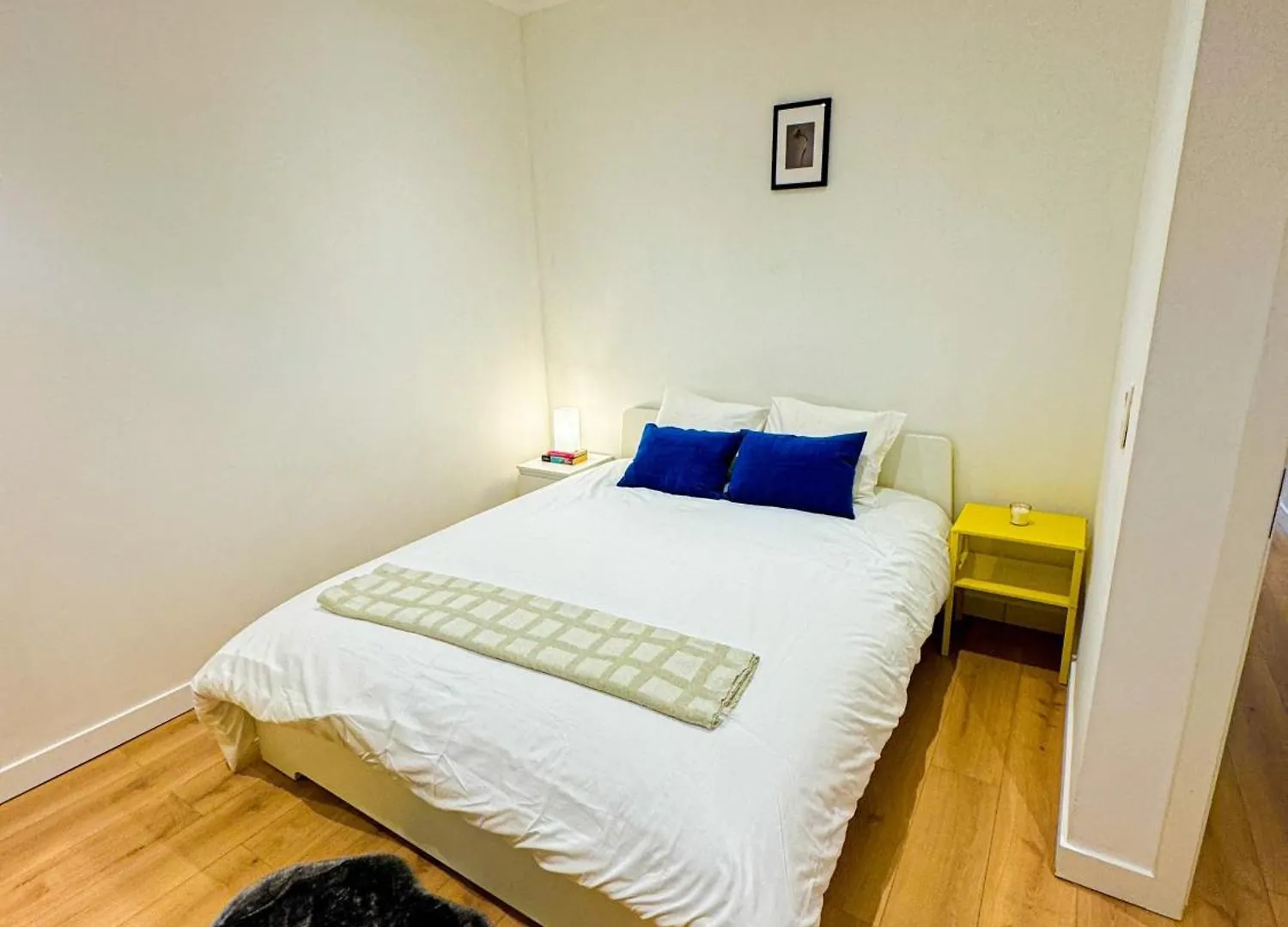 Lovely 1Br & 1Lr Apt For 4P, Only 15 Min Walk To City Center خنت